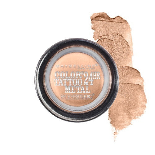 MAYBELLINE Eye Studio Color Tatoo Metal 24Hr Crema Gel Sombra de Ojos