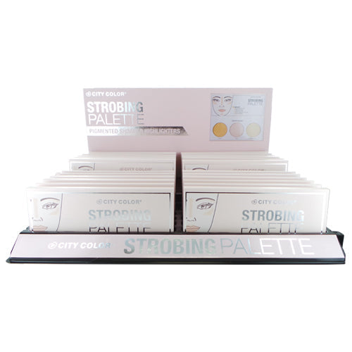 CITY COLOR Paleta estroboscópica Display Set de 24 piezas