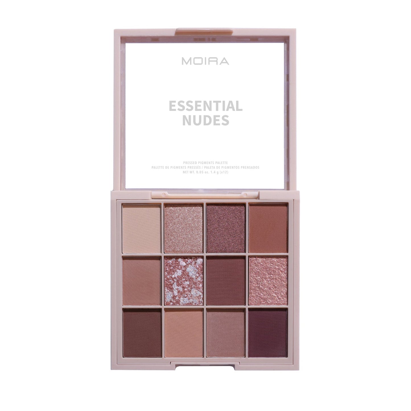 MOIRA Pressed Pigments Palette - Essential Nudes