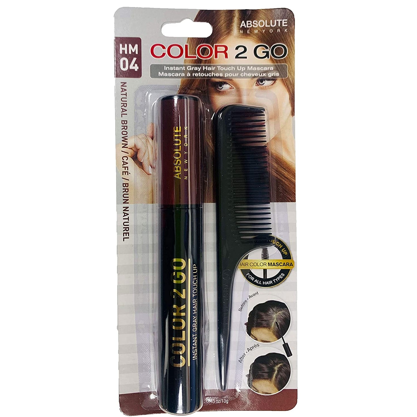 ABSOLUTE Color 2 Go Hair Mascara