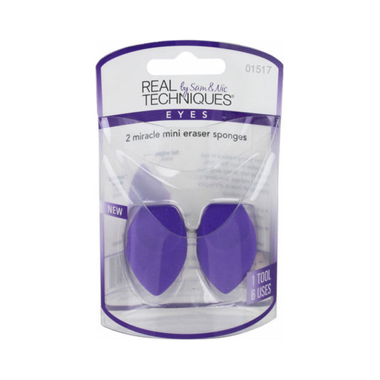 Real Techniques 2 Miracle Mini Esponjas Borradora