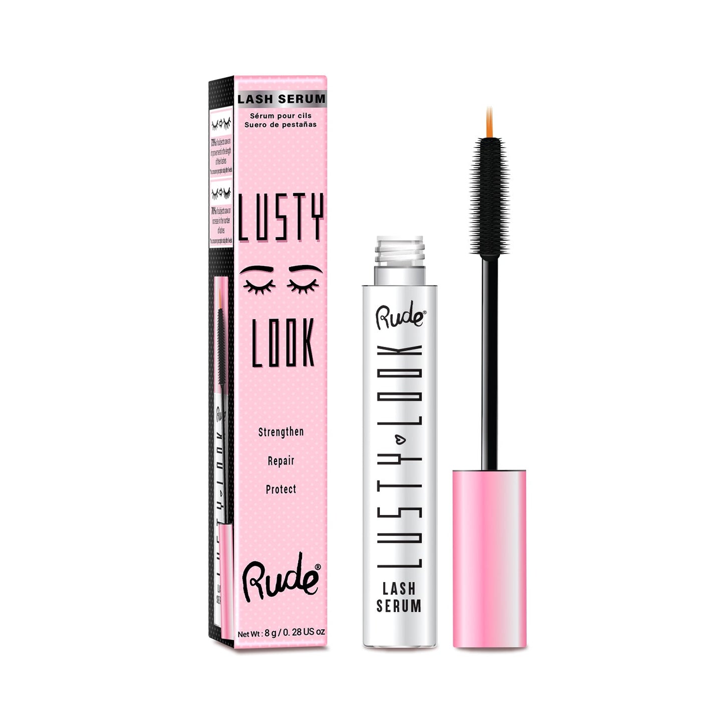 Suero para pestañas RUDE Lusty Look