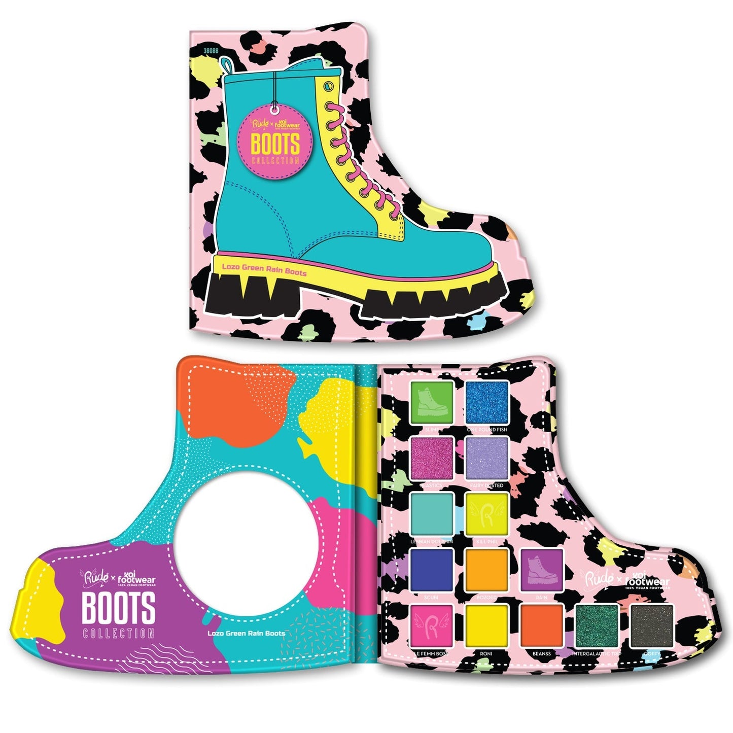 Colección de Botas RUDE X KOI FOOTWEAR - Botas de Lluvia Lozo Verdes