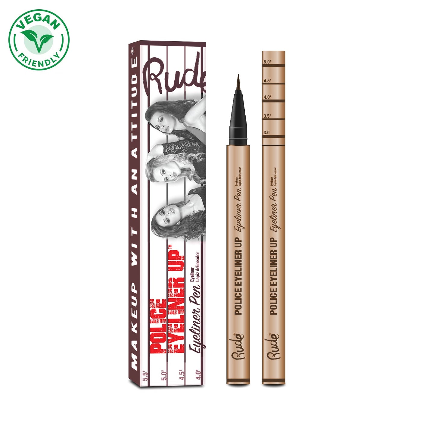 RUDE Police Eyeliner Up Eyeliner Pen
