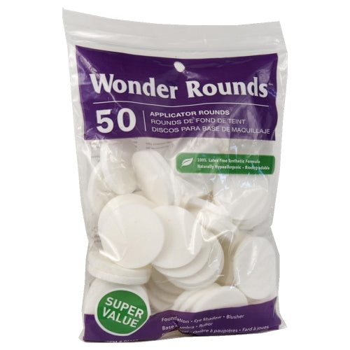 Round Applicator Wonder Rounds 50 Applicator Rounds - White – Doxi Beauty
